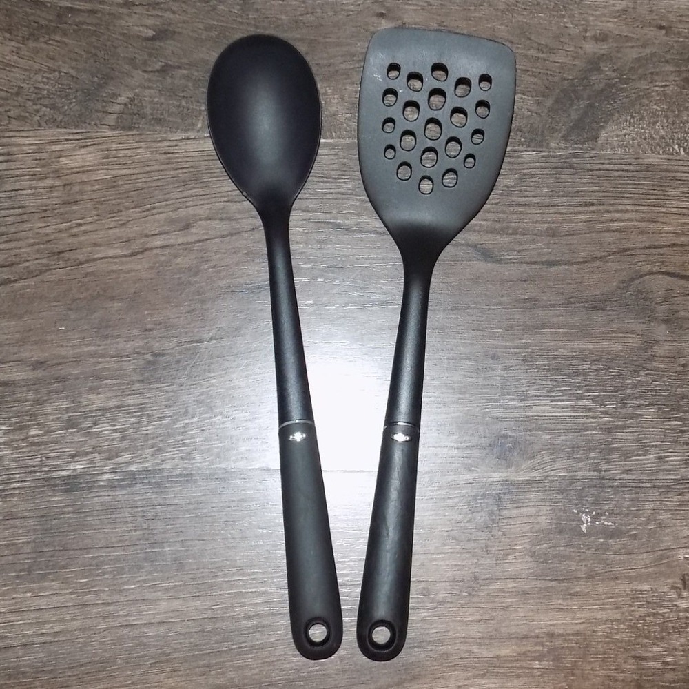OXO Good Grips Kitchen Utensil Set Unisex OS Black Good Nylon Spoon Turner